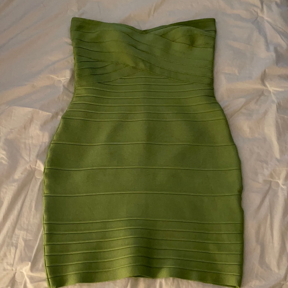Mint Green Elastoband dress